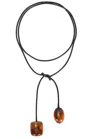 Julietta Jamie Choker in Black & Brown from Revolve.com | Revolve Clothing (Global)