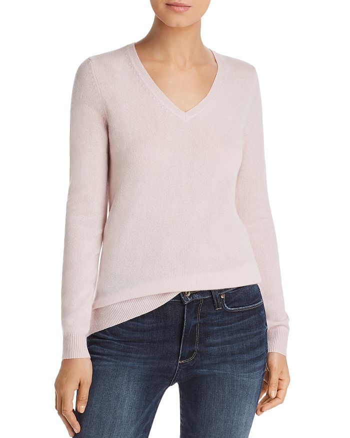 C by Bloomingdale's V-Neck Cashmere Sweater - 100% Exclusive  Women - Bloomingdale's | Bloomingdale's (US)