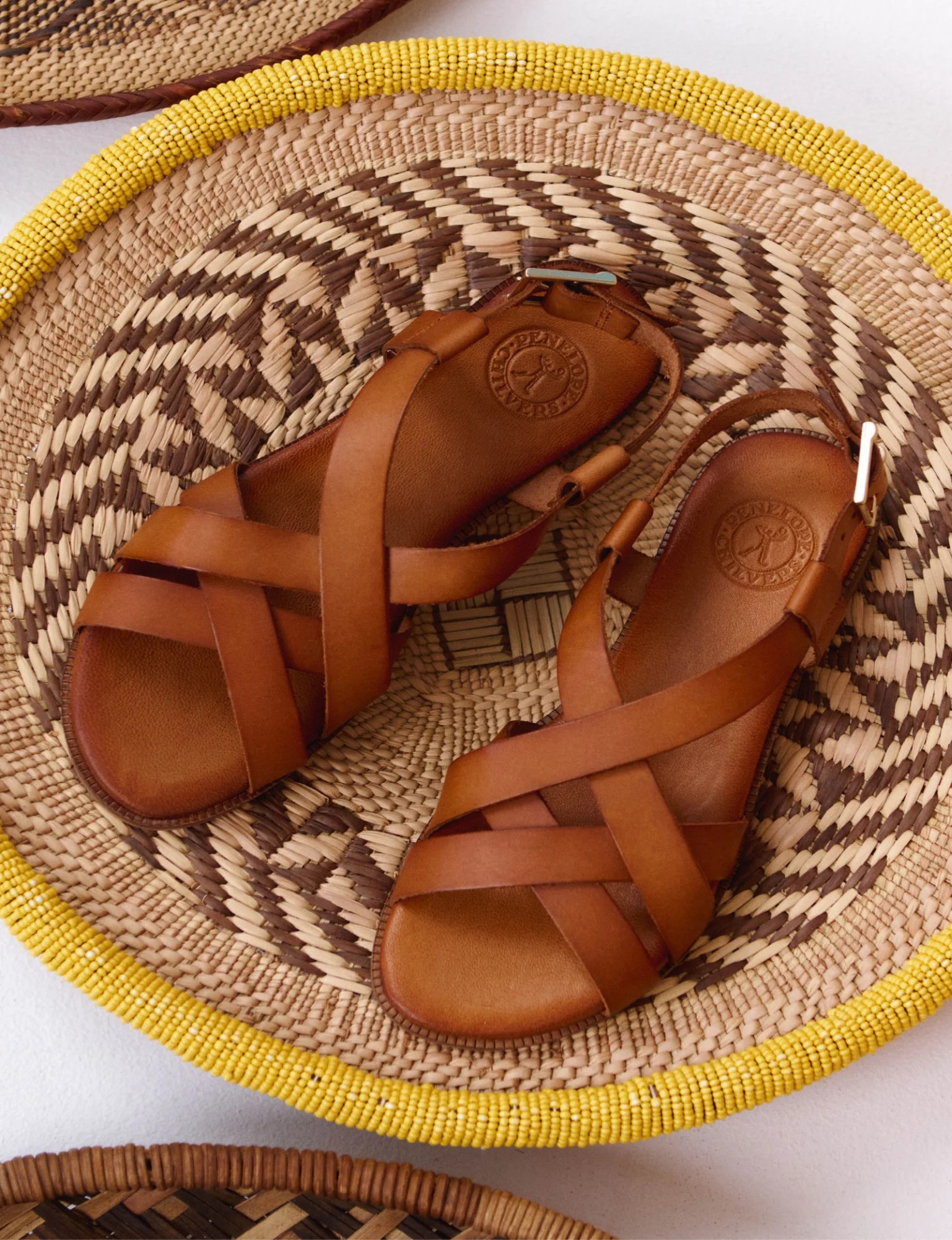 Buttercup Leather Sandal in Tan | Women's Sandals | Penelope Chilvers | Penelope Chilvers