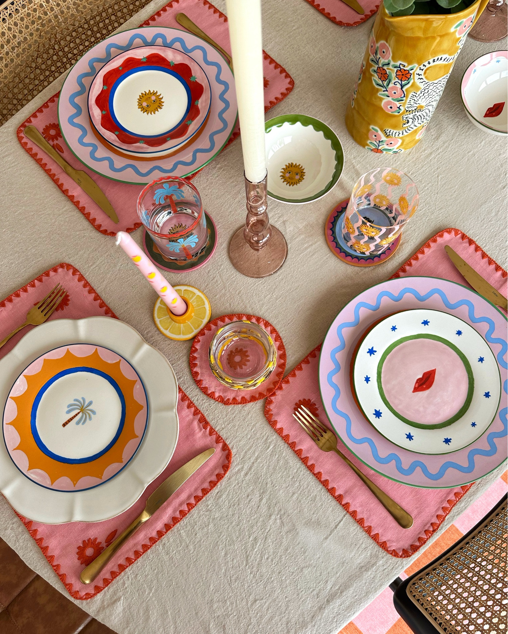 my fave table setting 🩷