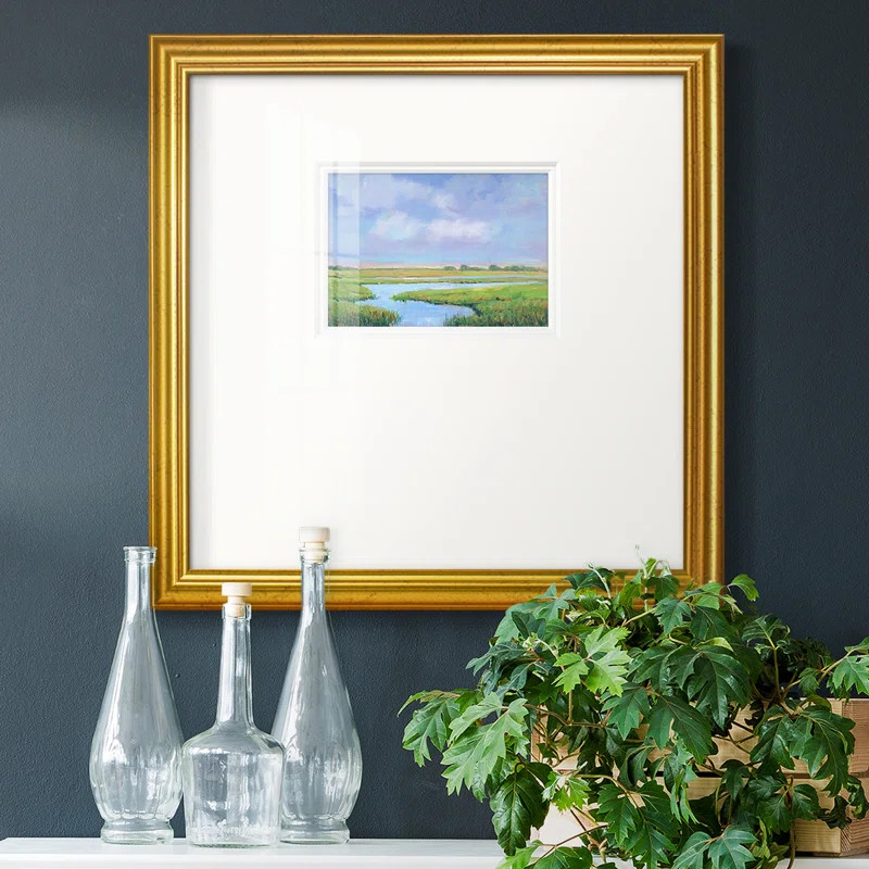 Cristy Summer Marsh II Framed On Paper Print | Wayfair North America
