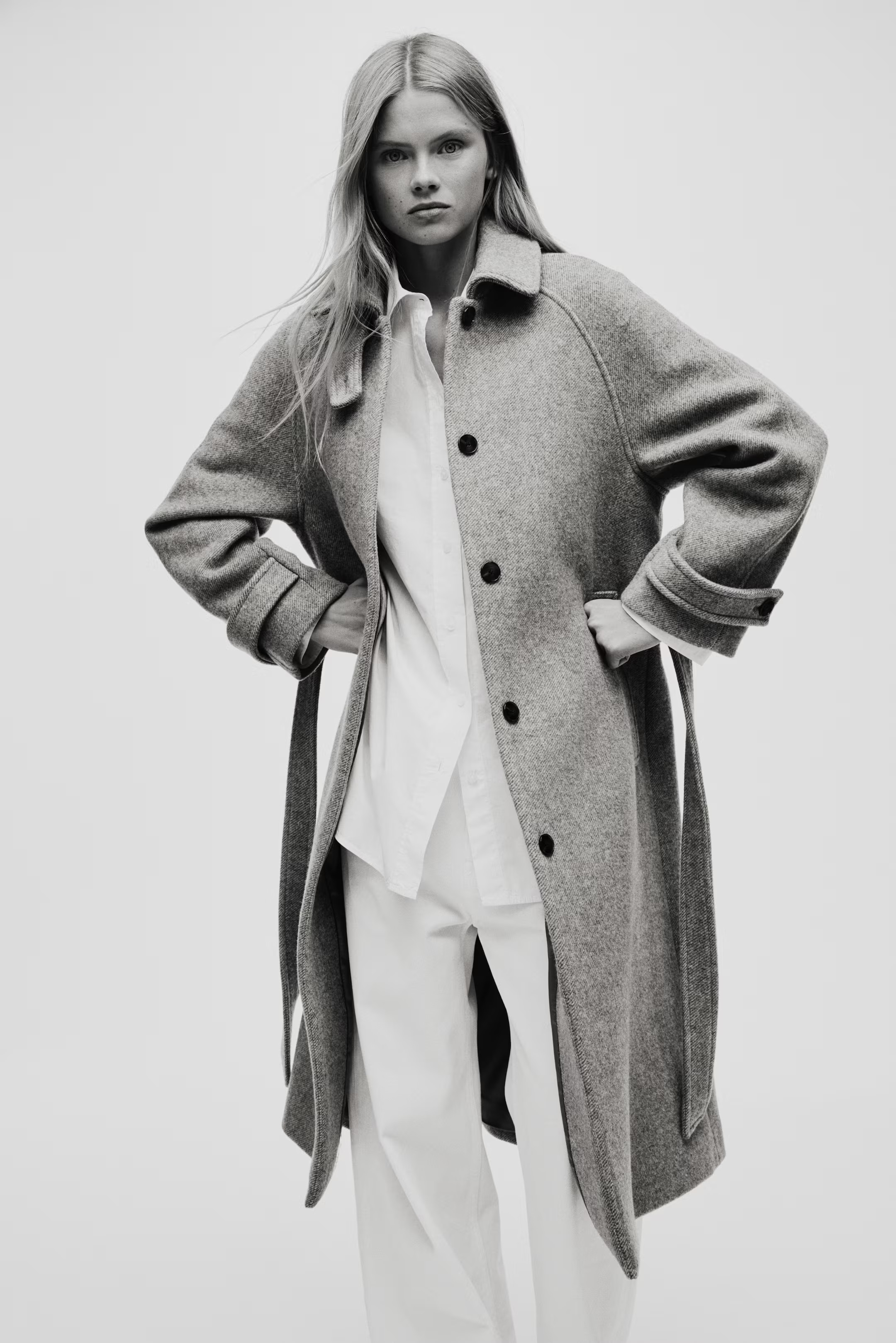 Oversized Wool-Blend Coat | H&M (US + CA)