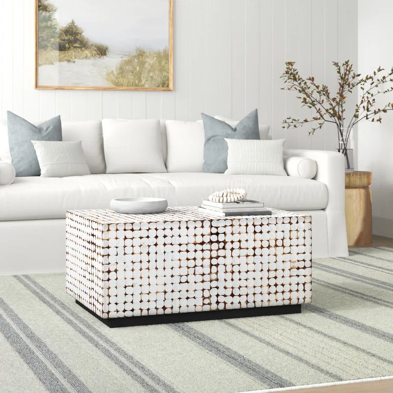 Teres Solid Wood Block Coffee Table | Wayfair North America