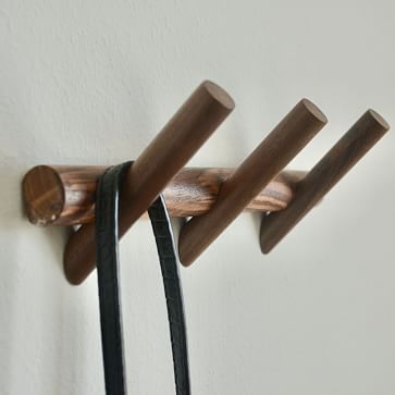 Modern Home by Bellver 3-Hook Coat Rack | West Elm | West Elm (US)