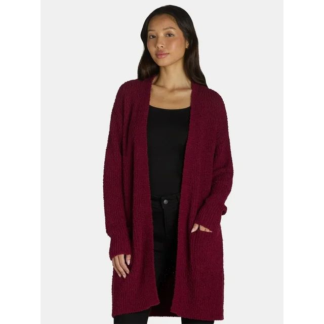 Time and Tru Women's Super Soft Cardigan, Size XS-XXXL | Walmart (US)