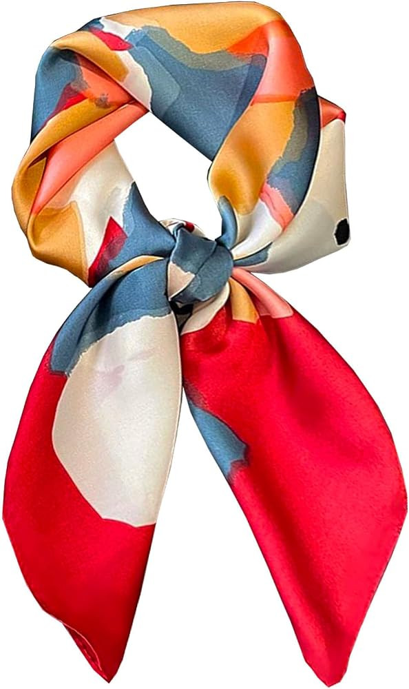 Satin Bandana Headscarf for Women Silky Hair Scarves for Fashion Lightweight | Amazon (US)