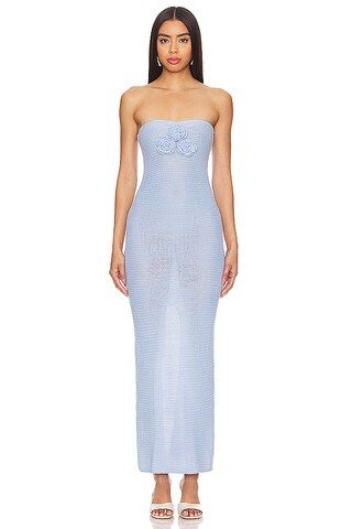 MORE TO COME Cherlee Maxi Dress in Blue from Revolve.com | Revolve Clothing (Global)