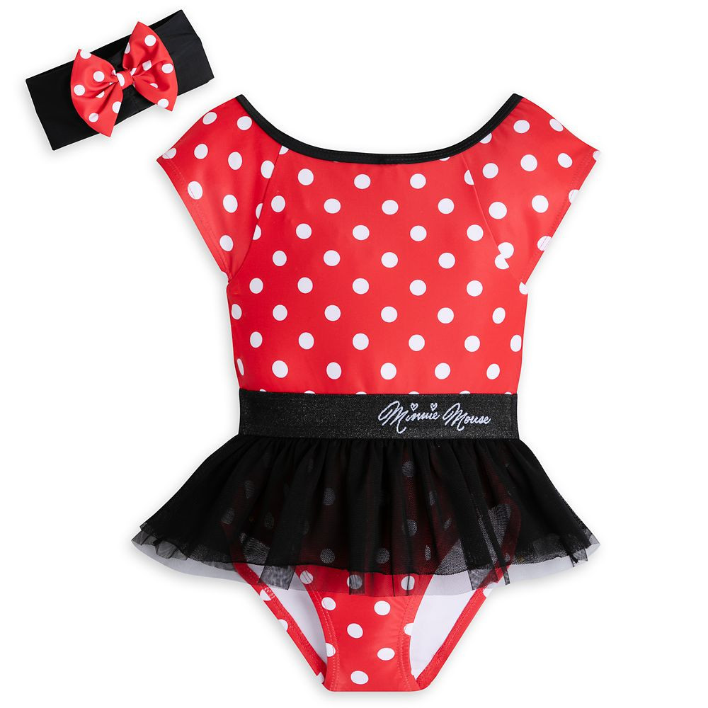 Minnie Mouse Deluxe Swimsuit Set for Girls | Disney Store