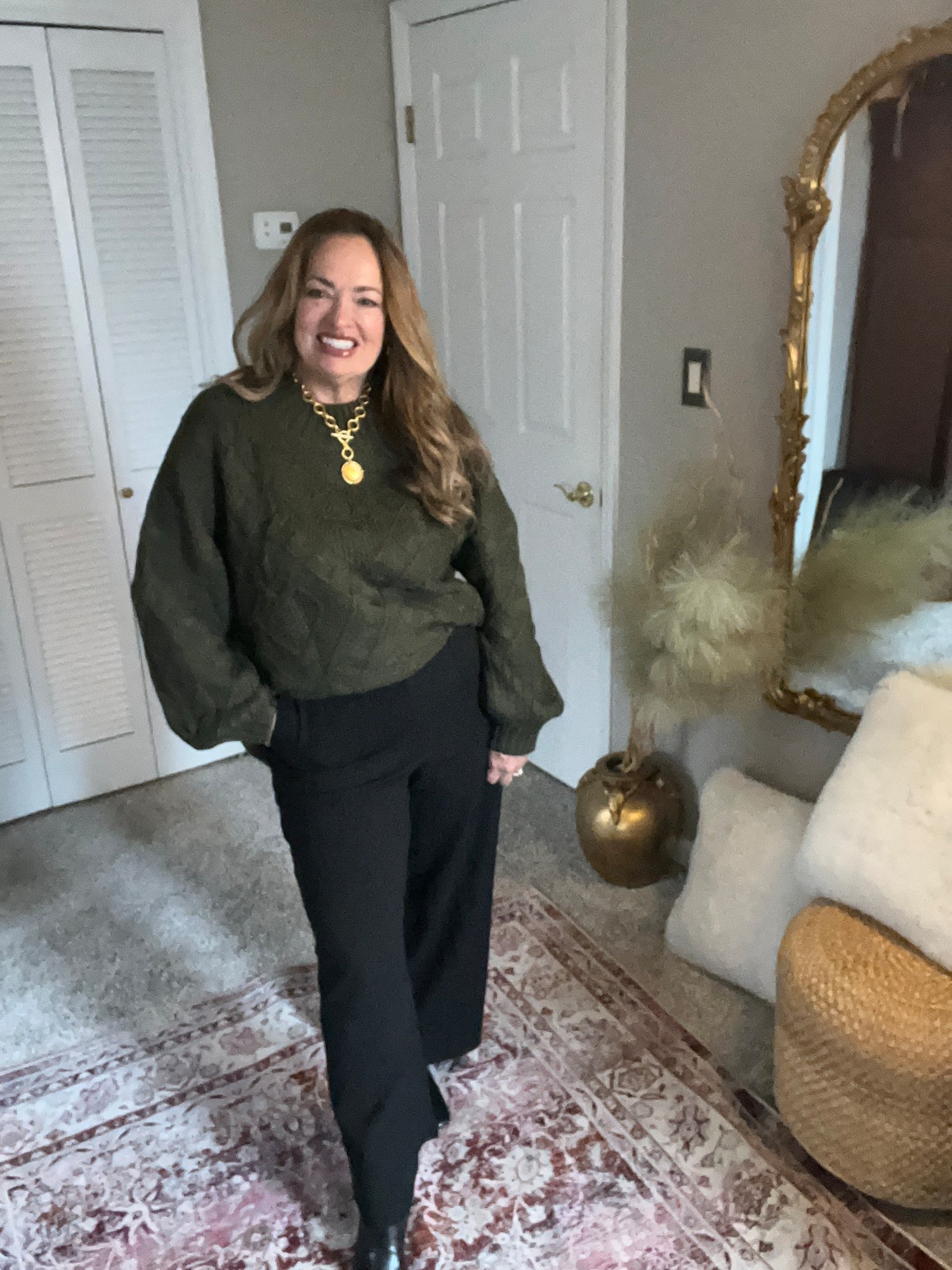 A yummy chunky cable knit crew neck sweater that is available in a multitude of colors! 

#LTKActive #LTKFindsUnder50 #LTKvlog