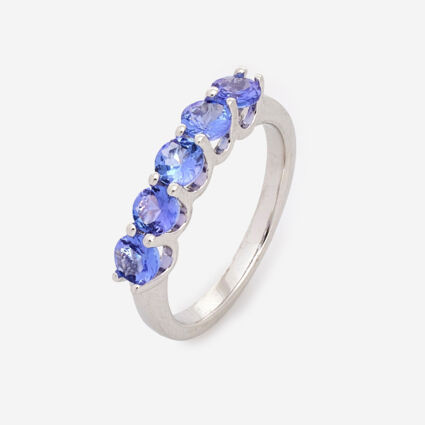 Sterling Silver Tanzanite Ring | TK Maxx