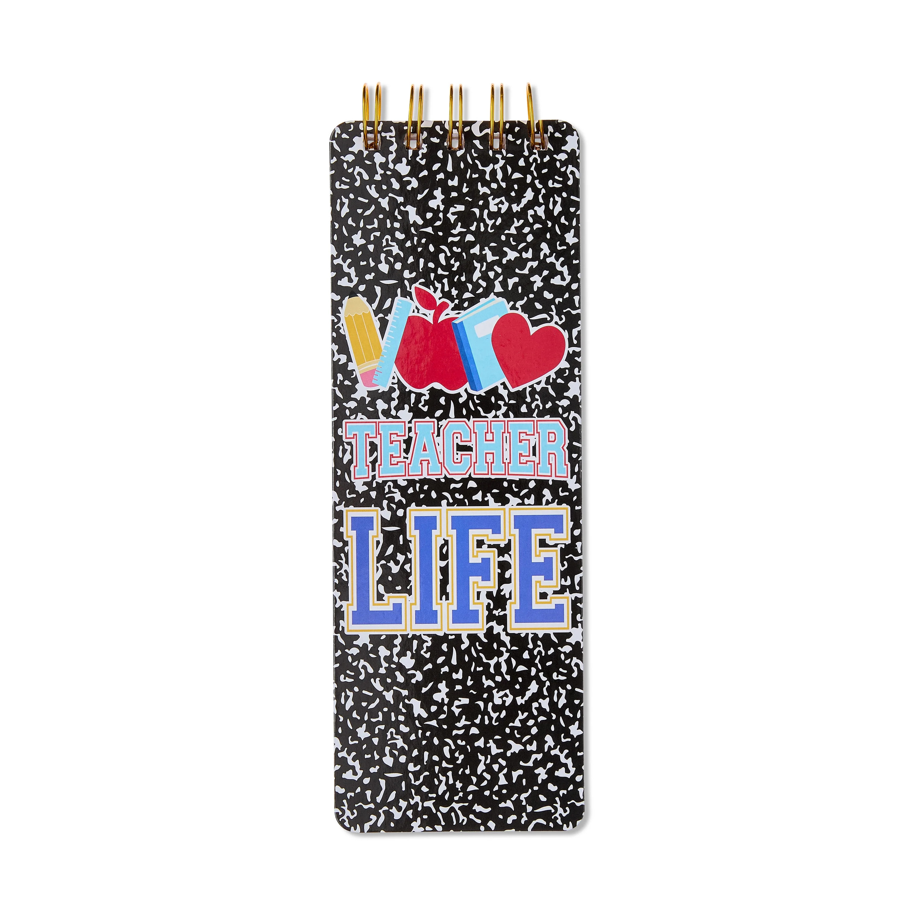 Teacher Life Lined Notebook, Valentine's Day by Way To Celebrate | Walmart (US)