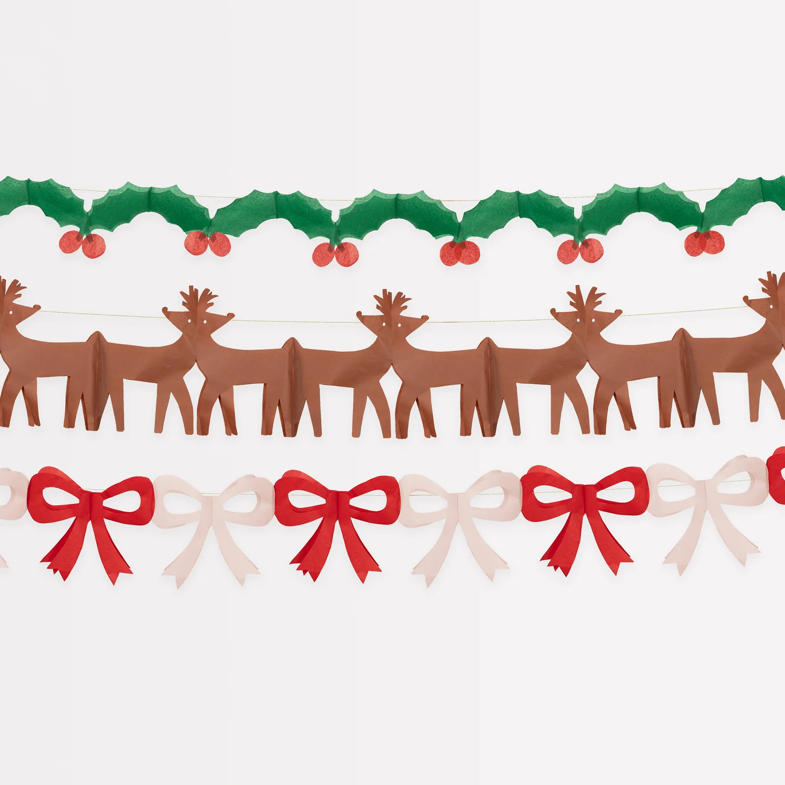 Christmas Paper Garlands | Meri Meri