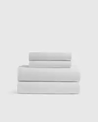 Organic Crisp Percale Sheet Set | Quince
