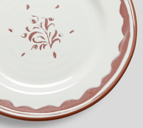 Sienna Tile Terracotta Salad Plates - Set of 4 | Pottery Barn (US)