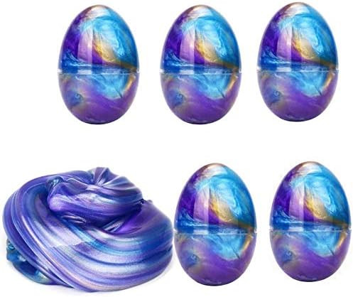 LAWOHO Slime Putty Colorful Galaxy Egg 5 Pack Slime Stress Relief Sludge Toys Gifts for Kids Birt... | Amazon (US)