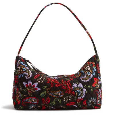 Vera Bradley Women's Outlet Cotton Slouchy Shoulder Bag Venetian Paisley | Target