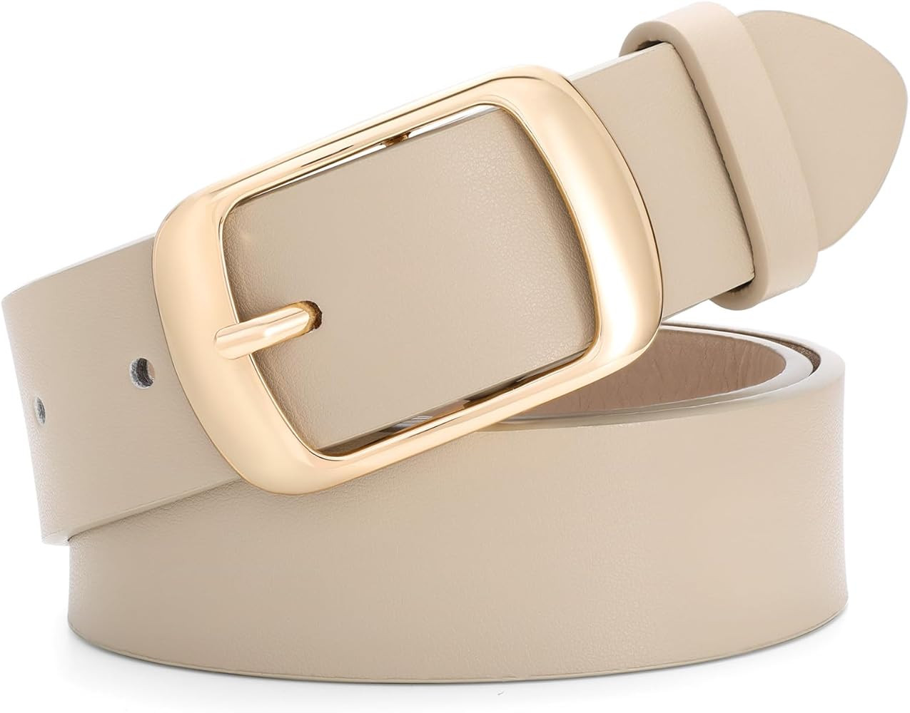 SUOSDEY Fashion Leather Belts for Women Ladies Belts for Jeans Dresses Pants with Classic Pin Buc... | Amazon (CA)