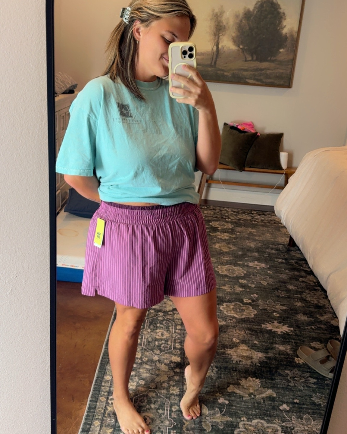 The Target shorts I didn’t know I needed. 💜

These lightweight striped pull-on shorts are so comfortable and easy to style. They have pockets, an elastic waistband, and are perfect for throwing on with an oversized graphic tee, a tank, or your favorite basic. The purple stripe is such a fun pop of color for summer, and they’re giving effortless weekend vibes.

If you’re looking for cute, comfy shorts you’ll actually wear on repeat, add these to your cart. 🤍

#LTKFinds #TargetStyle #TargetFashion #TargetFinds #SummerStyle #CasualOutfit #EverydayStyle #MomStyle #AffordableFashion #WeekendOutfit #TargetRun #LTKFashion #ComfyStyle #GraphicTeeStyle #SummerWardrobe

#LTKootd #LTKU #LTKMidsize