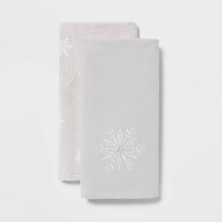 2pk Christmas Hand Towels - Wondershop™ | Target