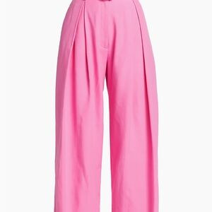 Farm Rio pink tailored pleat front trousers | Poshmark