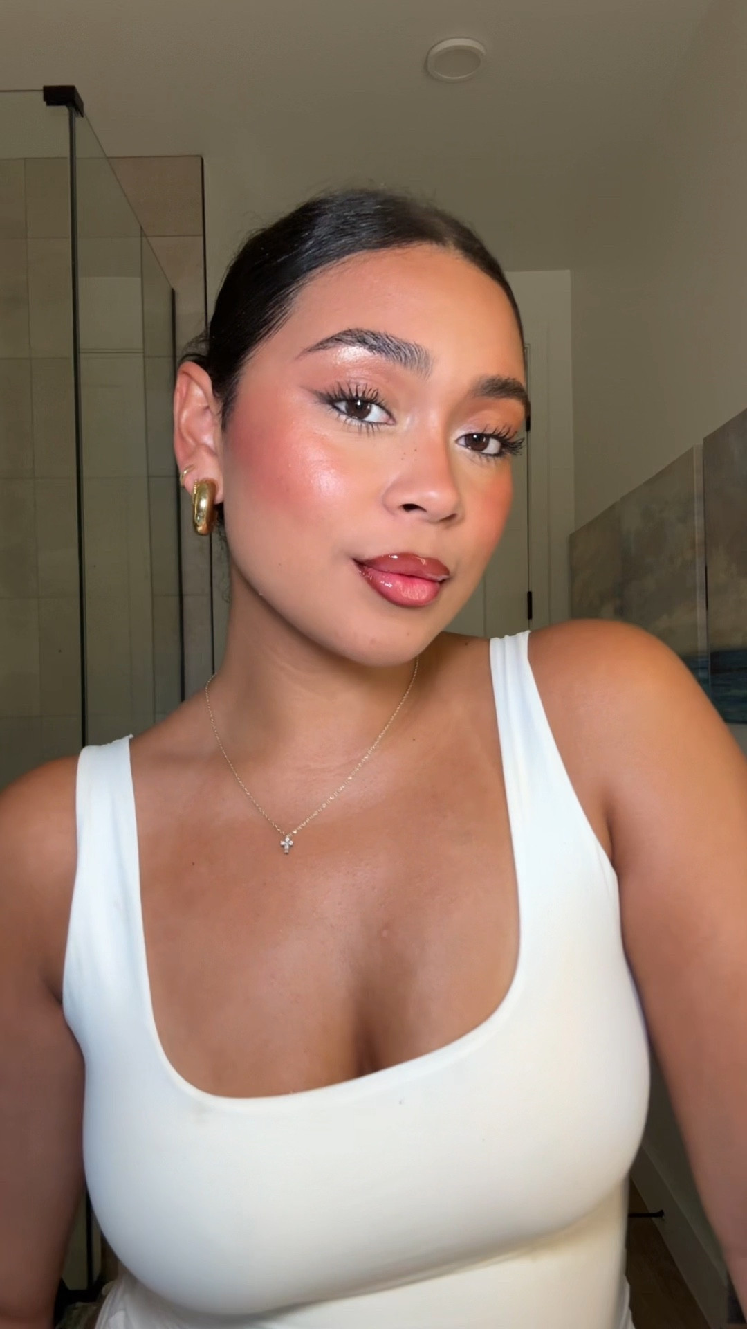 lip stain lip combo that will last you ALL day💕so so good, I’ve been wearing this a ton this summerr