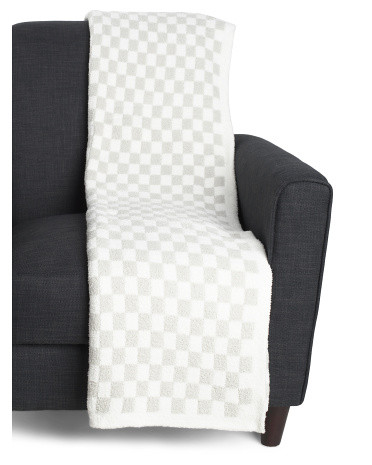 Oversized Checkerboard Throw | TJ Maxx