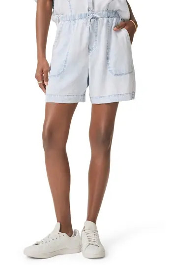 Splendid Angie Indigo Shorts in Bleached Indigo at Nordstrom Rack, Size Large | Nordstrom Rack