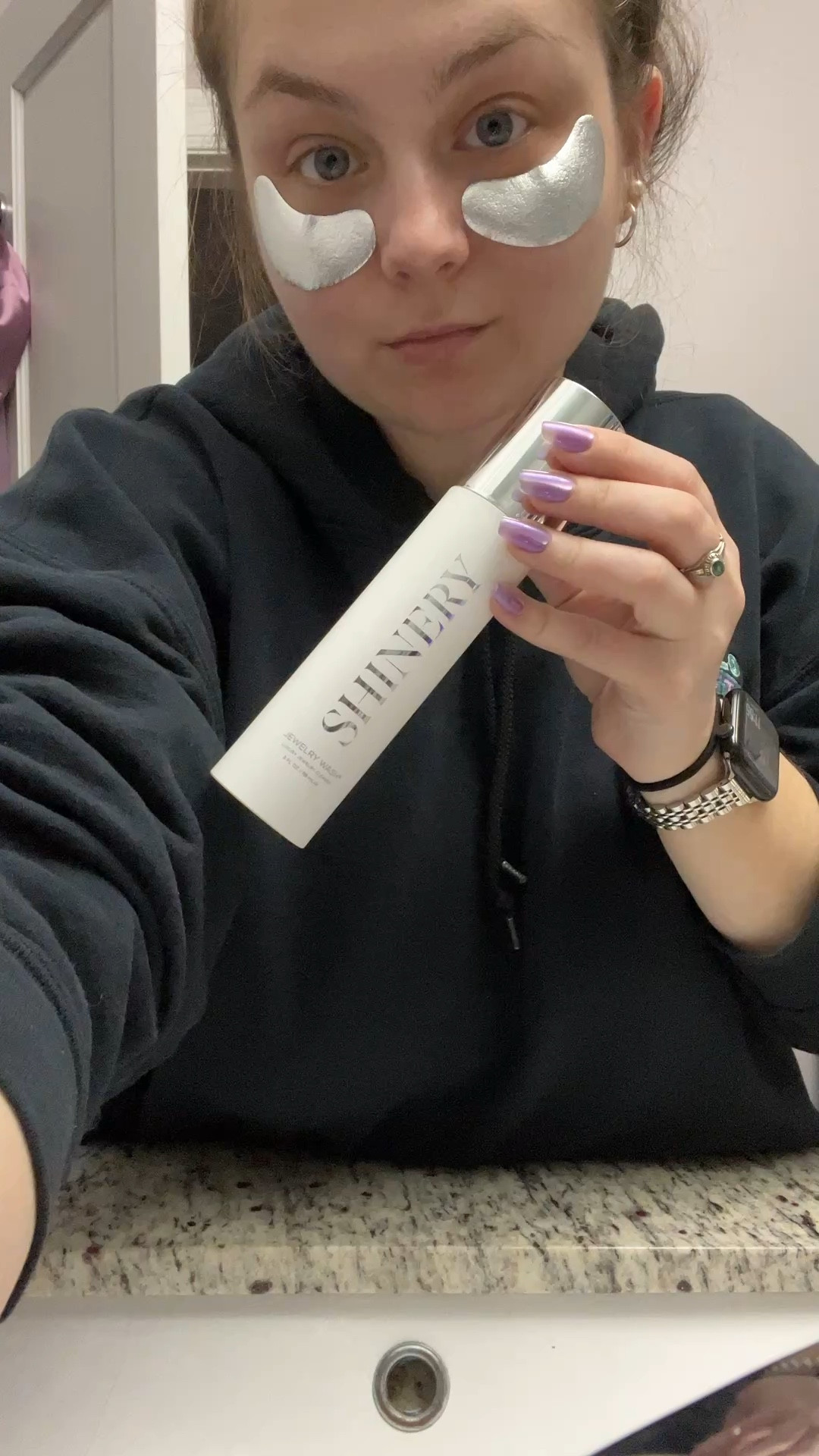 Giving your jewelry a spa day every time you wash your hands? Thought it would be a dram, but I’m OBSESSED now! 🙌🏻 #ad 

🫧 The Shinery Jewelry Wash cleans your gold and silver jewelry while you wash your hands. No scrubbing, no toothbrush, just instant sparkle and soft hands! 🫧

Perfect gift for 2026 brides, bridesmaids, newly engaged girlies, and anyone who never takes off their engagement ring or wedding band. Also such a cute holiday gift idea, stocking stuffer, White Elephant win, or bridal shower gift for any woman that loves her jewelry! 🎁

Think: clean girl aesthetic, jewelry care routine, travel-friendly beauty hack, gentle non-toxic formula, everyday luxury.

To learn more about their other jewelry care products, head to their website!

Linked on my LTK so your jewelry can shine as bright as you do! 😉

#LTKbeauty #LTKholiday #bridalmusthave #jewelrycleaner #shinery #giftideas #2026bride #engagementring #diamondcare #sparklingclean #ad #selfcareaesthetic

#LTKdayinmylife #LTKmorningroutine #LTKWedding