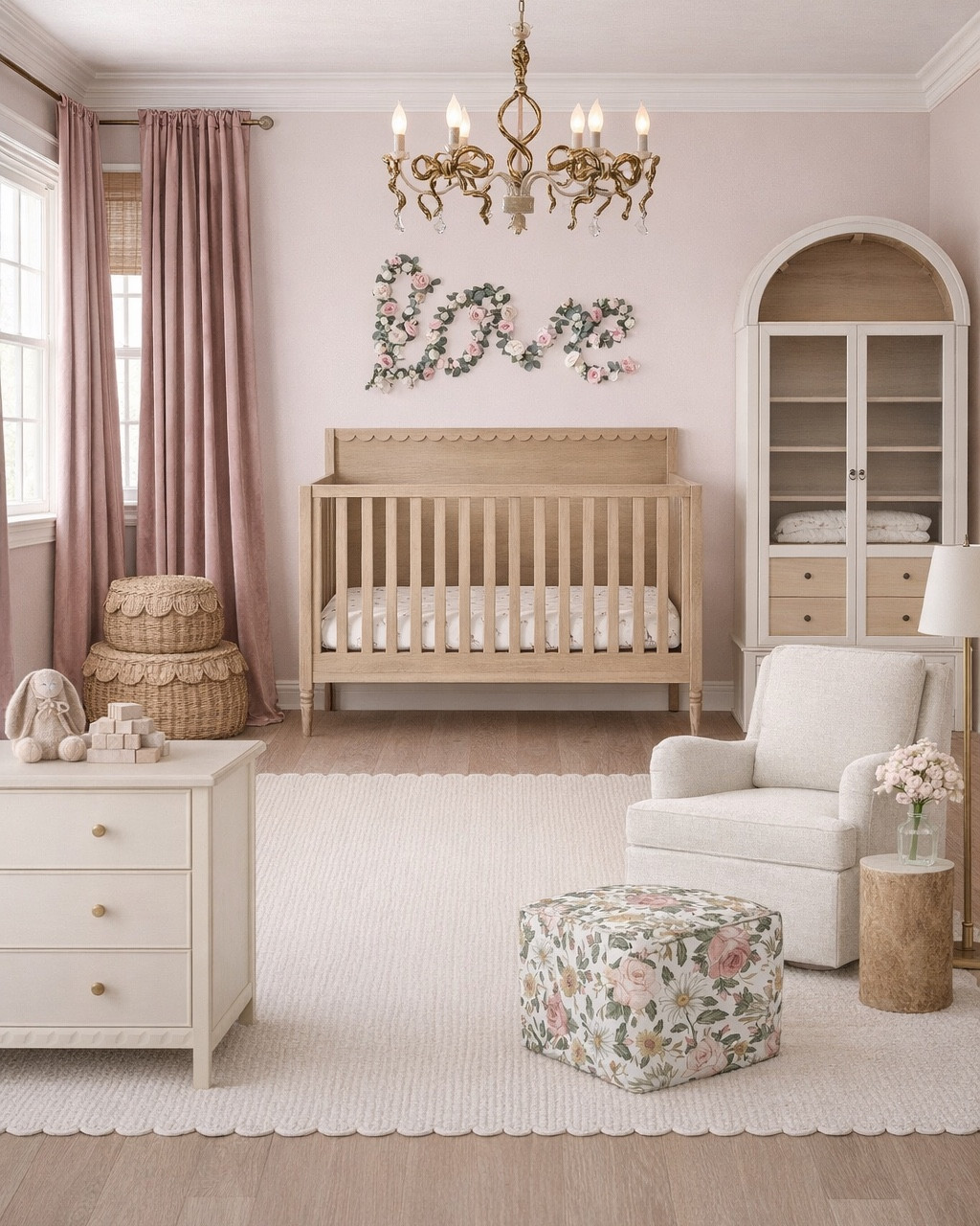 ✨Mood Board Monday✨
Sweet baby girls nursery with floral accents 🪷

#LTKBaby #LTKHome #LTKKids