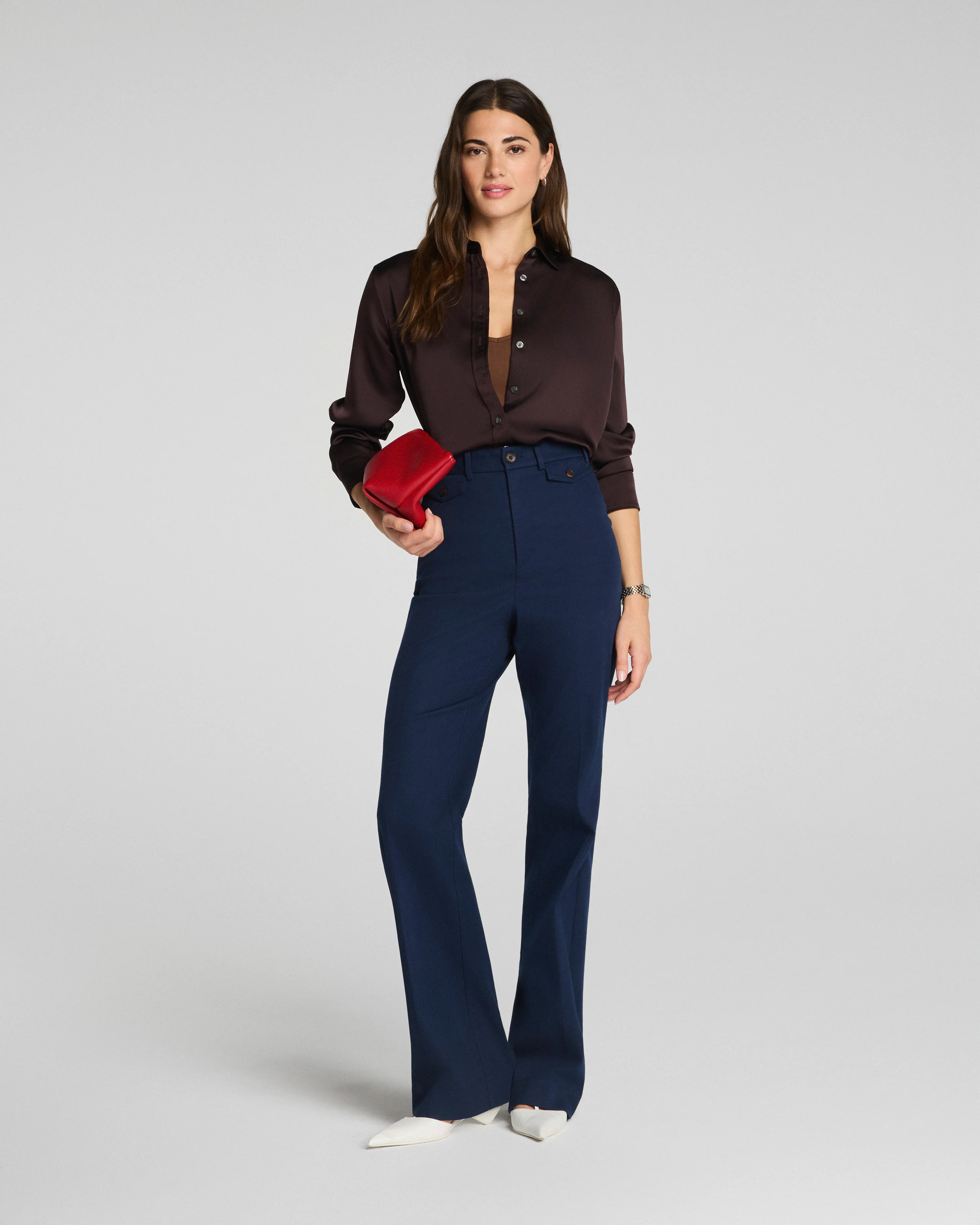 SPANXsupersmooth™ Stretch TwillEasy Flare Pant | Spanx