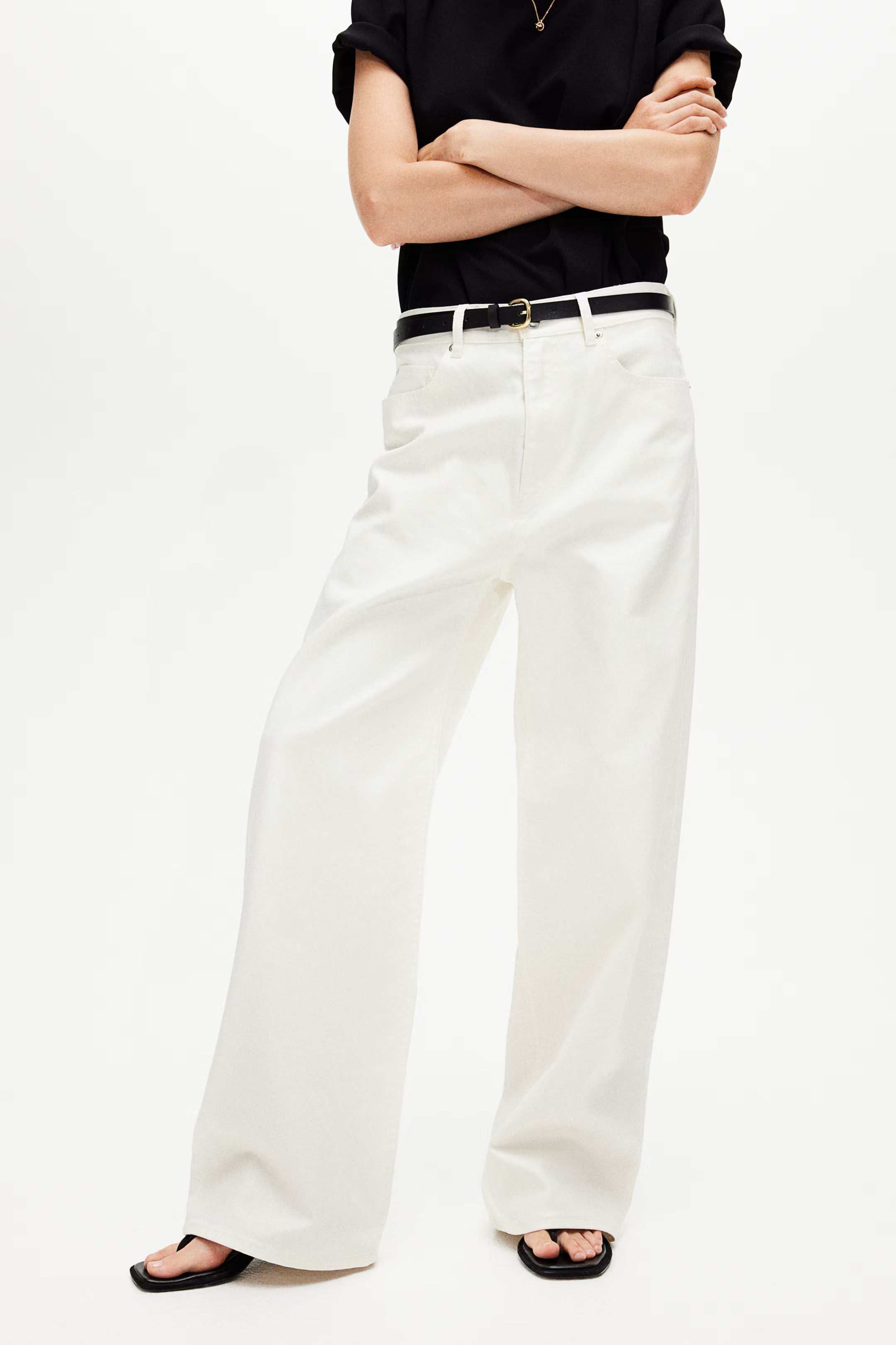 Wide Regular Jeans | H&M (UK, MY, IN, SG, PH, TW, HK)