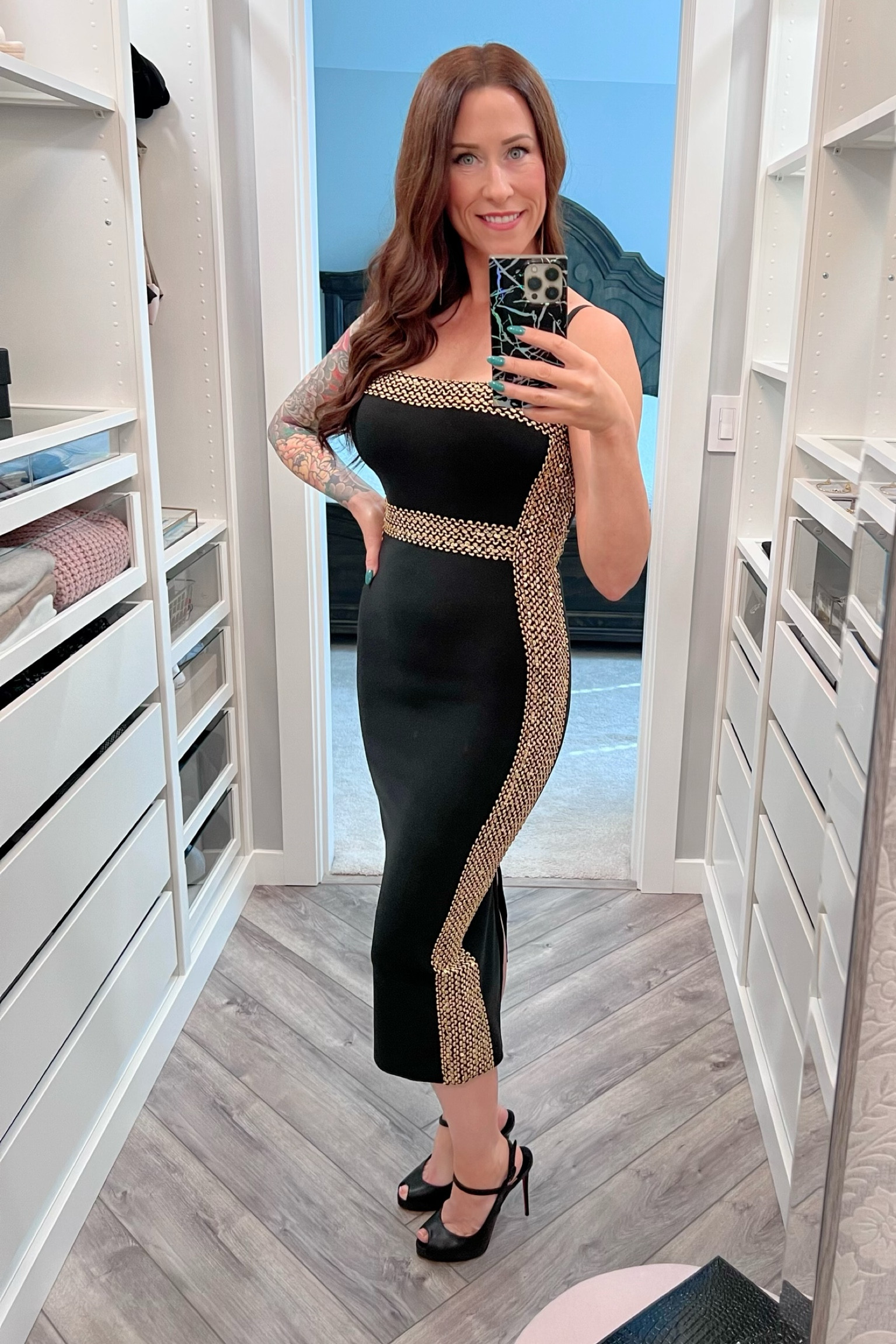 My favourite dress from SHEIN so far 💕 
I do the leg work to find the good stuff so you don’t have to, follow my like to know it in my bio for links to all my finds ;) 

