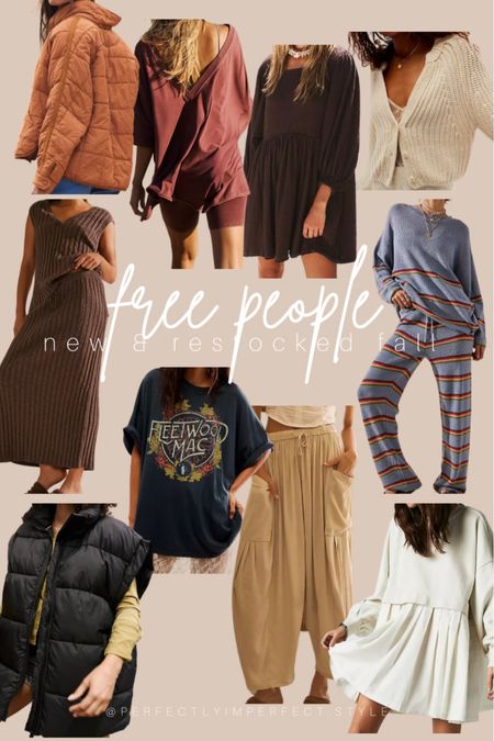 Free people fall, new & restocked faves!

Puffer vest- fits oversized, I wear an xs
Hot shot set- I wear a small & bump friendly
Ordered an xs in the Quinn pants & Veda sweater set
Ordered a small in the Mariner sweater set & Wish I knew tee 

Fall outfits

#LTKSeasonal
