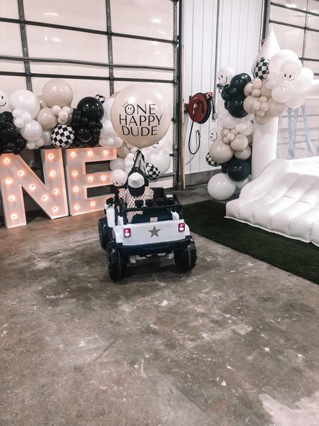 Cole is ONE

birthday present
birthday hat
birthday balloons
balloon garland
one happy dude
power wheels jeep
first birthday party decor
baby’s first birthday party
boy’s first birthday

#LTKbaby #LTKkids