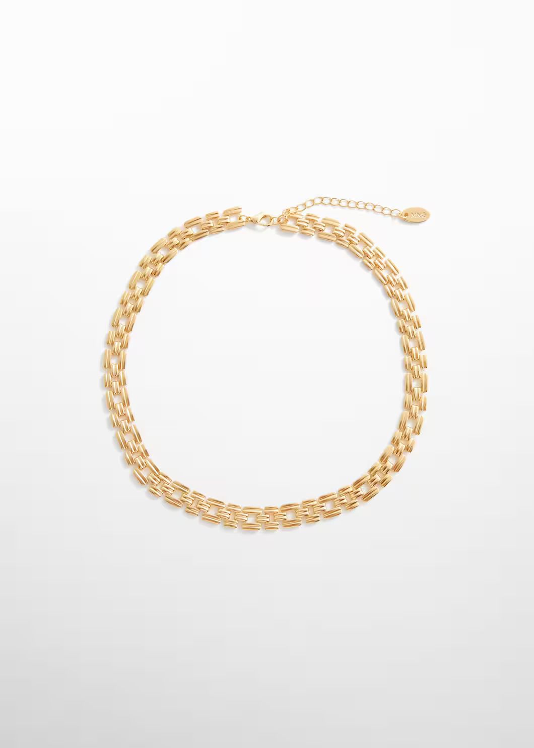Flat link necklace -  Women | Mango United Kingdom | MANGO (UK)