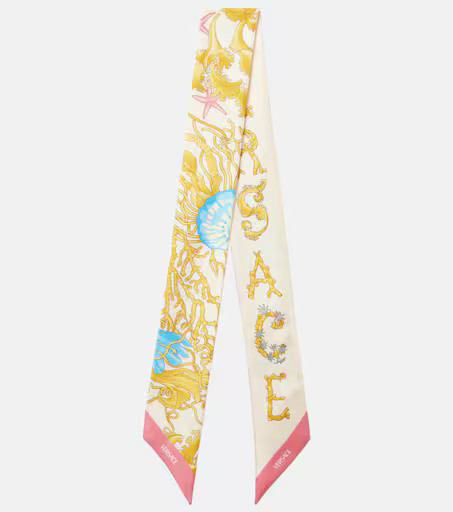 Underwater Barocco silk scarf | Mytheresa (US/CA)