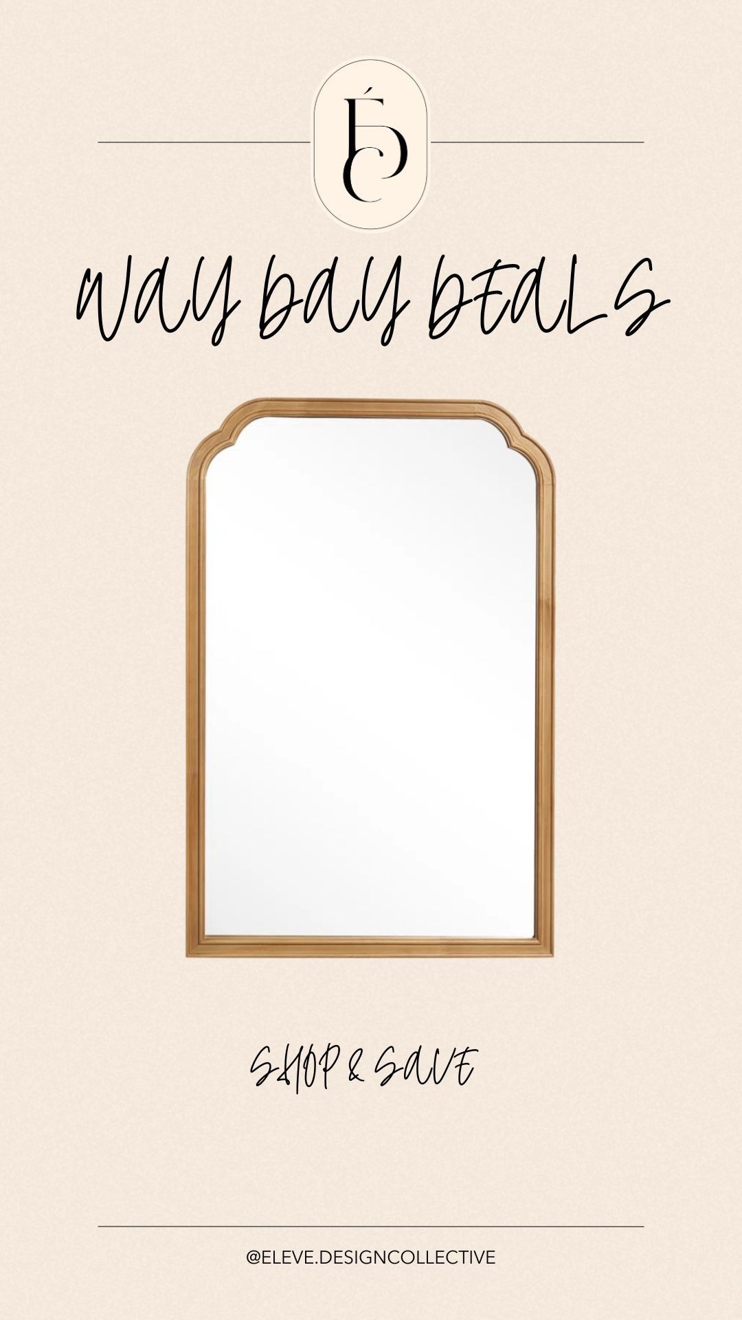 Way day savings on one our favorite mirrors. Comes in many finishes. 

#waydaydeals #wayfairhome #accentmirror

#LTKGiftGuide #LTKSaleAlert #LTKHome