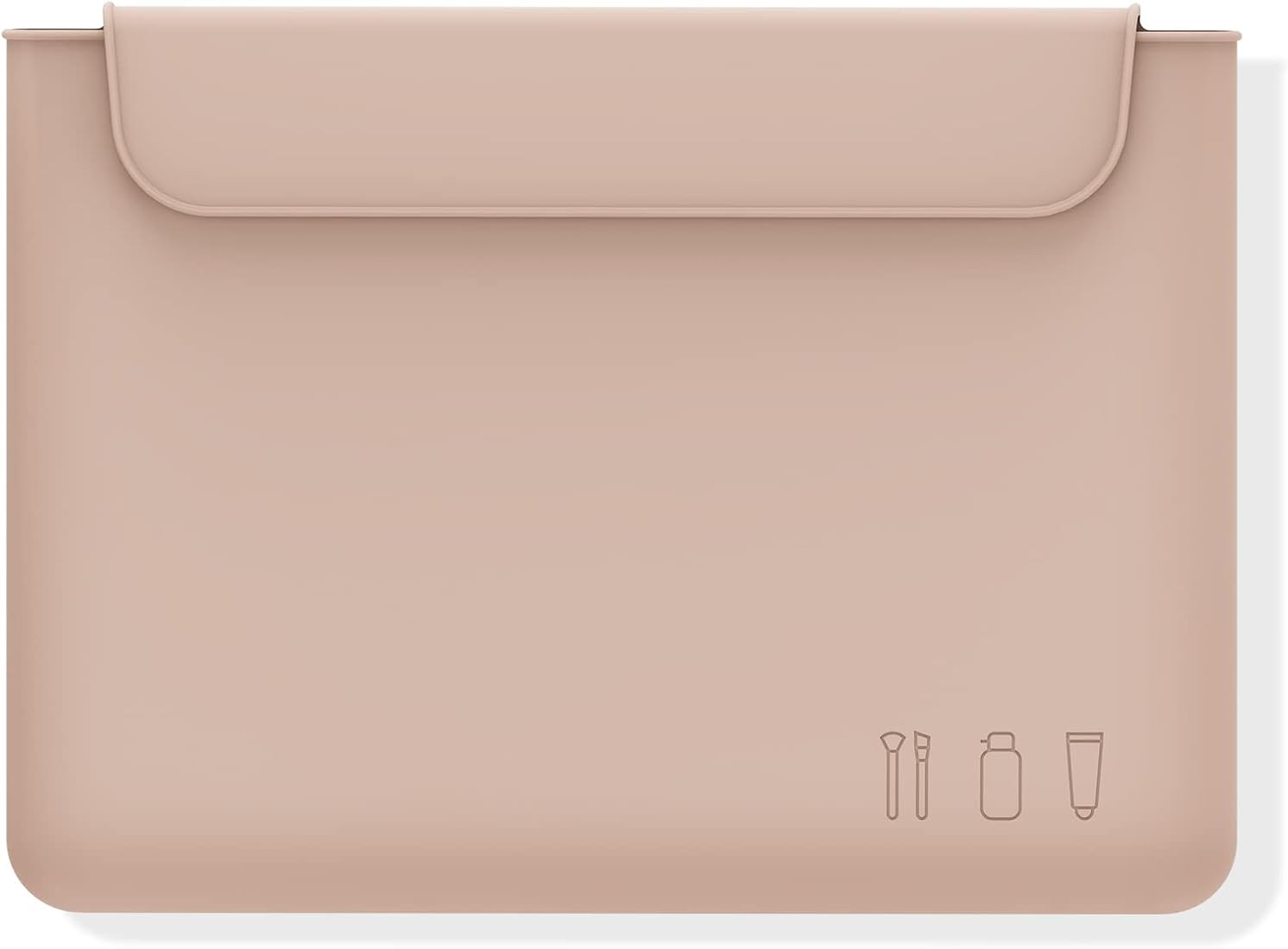 FERYES Silicone Makeup Bag, Premium Travel Toiletry Bag for Women, Easy Carry Cosmetic Bag for Ma... | Amazon (US)