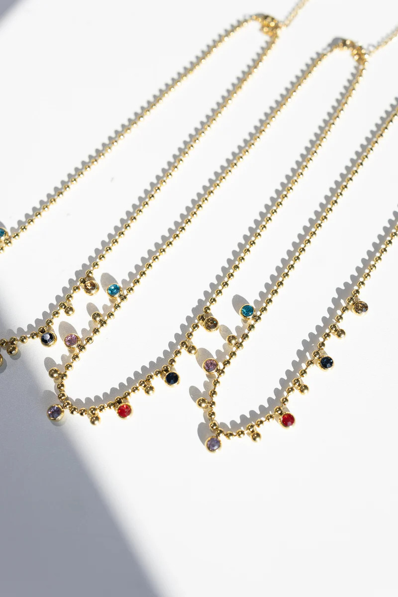 Lottie Crystal Pendant Necklace for Women - Beljoy Jewelry | BÉLJOY