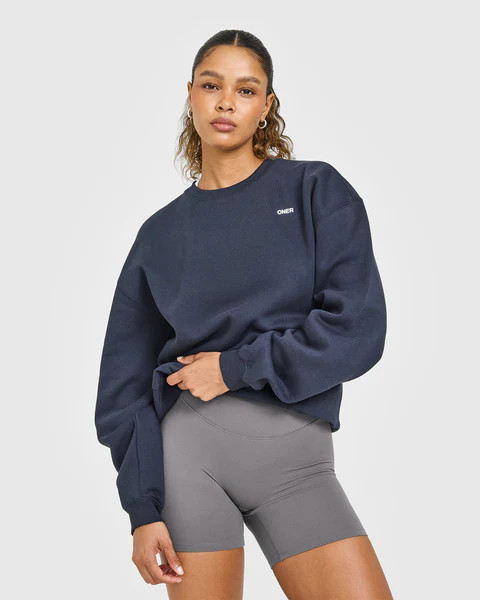 Foundations Oversized Sweatshirt 
 True Blue | Oner Active (UK / US)