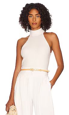 ANINE BING Kylin Top in Ivory from Revolve.com | Revolve Clothing (Global)