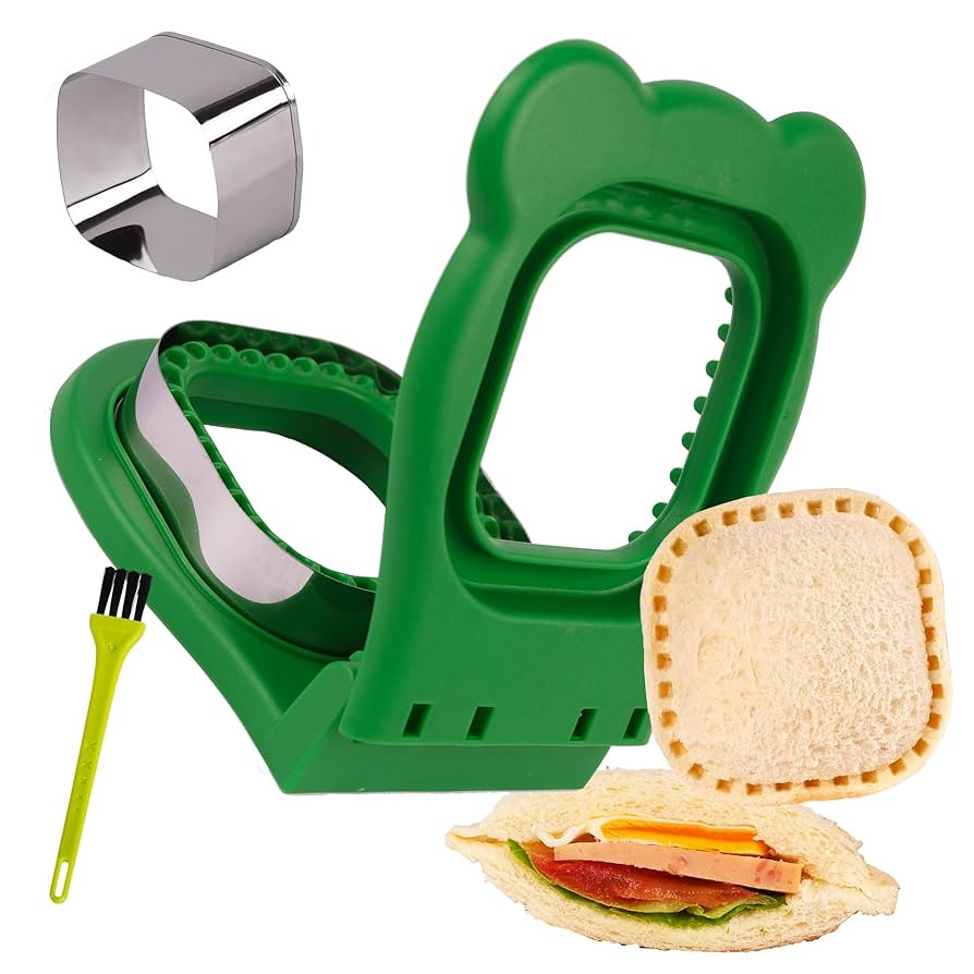 Uncrustables Sandwich Maker Sealer Cutter, Crustless Sandwich Cutter, PB&J Uncrustable Maker - Co... | Amazon (US)