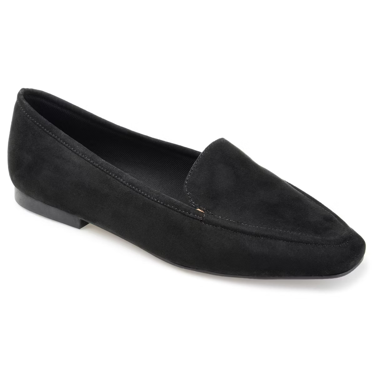 Journee Collection Womens Medium and Wide Width Tullie Slip On Square Toe Loafer Flats | Target
