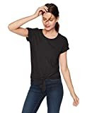 J.Crew Mercantile Women's Solid Tie Waist T-Shirt, Black, XX-Small | Amazon (US)
