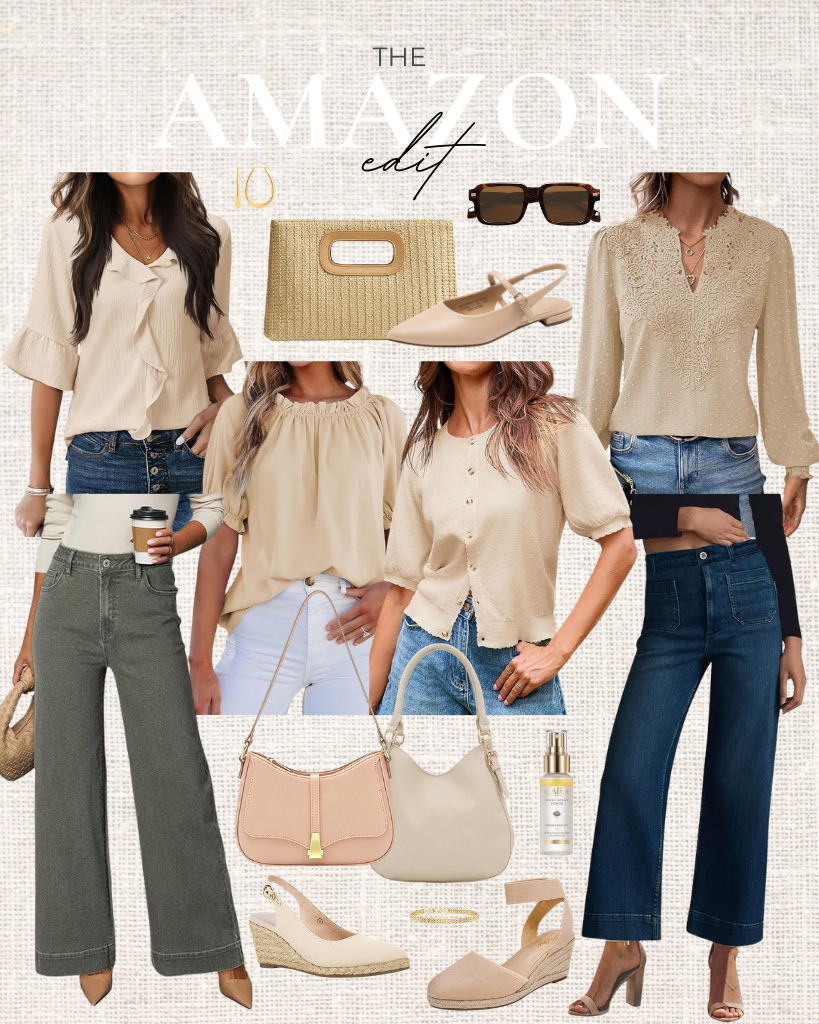 This week’s Amazon Fashion Finds include crowd favorites for coffee runs or weekend errands. The list features stylish finds like EVALESS’ off-shoulder top and this pair of high-waisted jeans from KUNMI. Add chunky hoop earrings for a stylish touch. D’alba Piedmont spray serum is a simple way to refresh your beauty routine. Browse this collection for more!

#LTKSeasonal #LTKSaleAlert #LTKTravel
 

 