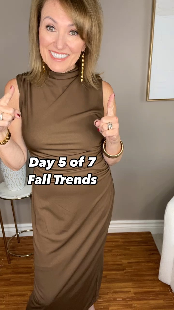 So, what exactly IS a funnel neck anyway?

I don’t know about you, but I’ve never really understood what a funnel neck is.  Is it a funky turtleneck or a tighter cowl neck?  So I looked it up.  A funnel neck is “a high neckline that is wider at the top than the bottom. It is cut or knit into the torso in one piece, rather than being an added collar.”  In addition to being fashionable and modern, they are also practical when it’s cold outside.

I am sharing two pieces that I do own - my brown dress and my blue casual sweater.  I love how both of the funnel necks look and feel.  It’s not as high or structured as a turtleneck and while I love a good turtleneck, it can give you a “floating head”.  It’s also a little more chic than a mock neck.  I like how the fabric just flows without it being an added collar, as mentioned above.

Funnel neck coats are also very popular right now.  They can make you appear taller and give the illusion of an elongated neck. They come in different colors, fabrics, and styles.  I’ve included some funnel neck coat options in my blog post. 


#LTKSeasonal #LTKStyleTip #LTKOver40