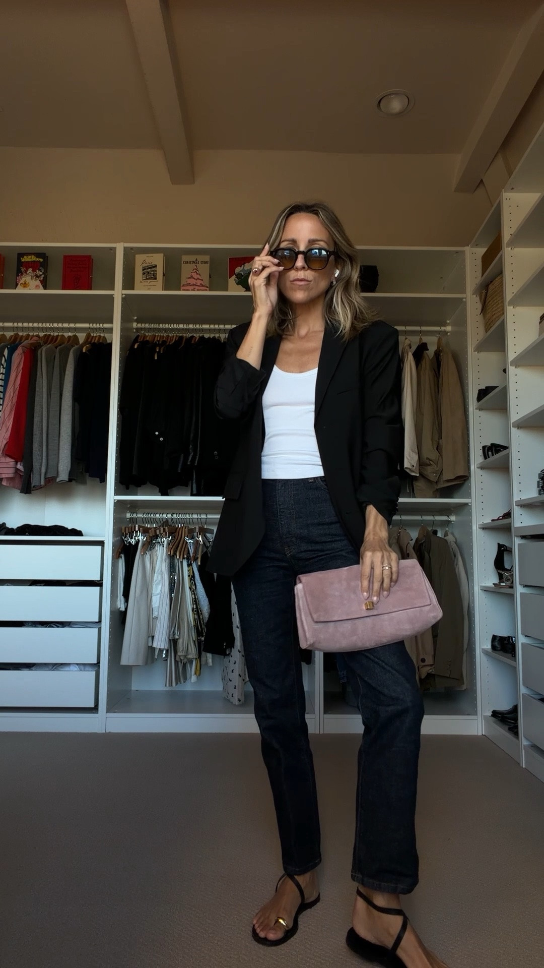 Dinner Date. Blazer is Tibi

#LTKootd #LTKSeasonal #LTKOver40