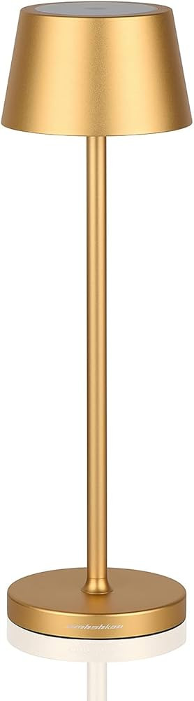 amhshkou Cordless LED Table Lamp Rechargeable,with Touch Dimming and IP54 Waterproof Function Des... | Amazon (US)