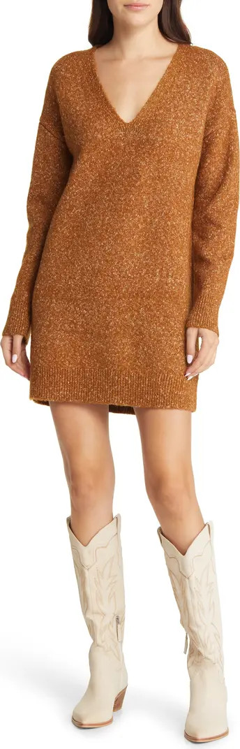 Oversize Long Sleeve Sweater Dress | Nordstrom