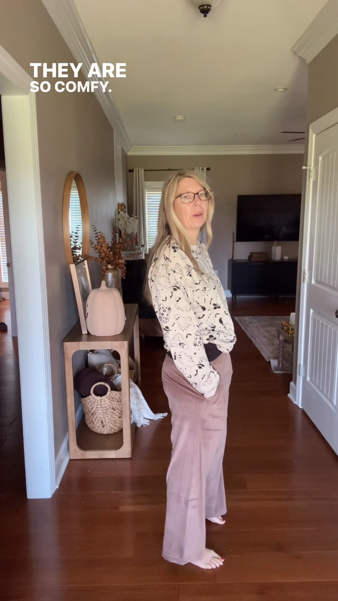 Loving this Halloween sweatshirt from Walmart & these JoySpun lounge pants! I’m 5’7” and did a medium in the top and small in the pants! 

#LTKSeasonal #LTKStyleTip #LTKFindsUnder50